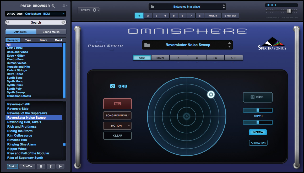 Omnisphere 2 Browser On Bottom